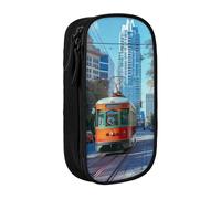 Lootpe Austin Texas Trousse à crayons avec fermeture éclair Grande capacité