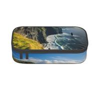 lootpe Ireland Outdoors Trousse à crayons grande capacité Motif comté de Clare The Cliffs