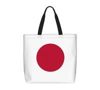 Lootpe Sac fourre-tout imprimé drapeau japonais pour femme, sac à main de travail, sac à main décontracté de grande capacité, pour voyage, salle de sport
