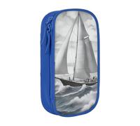 Lootpe Trousse à crayons avec fermeture éclair - Grande capacité - Motif océan - Pour bureau