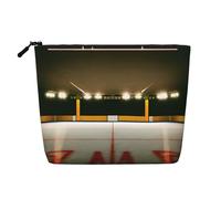 lootpe Trousse de maquillage de voyage avec impression crosse de hockey, grande capacité pour femme, trousse de toilette portable