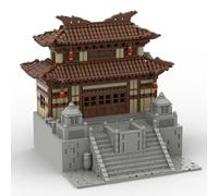 LootPop Ancient Architecture MOC Building Blocks Set (2478PCS)