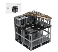 LootPop Kit de construction château médiéval - MOC-207996 D2 Burg Hohengeroldseck - Sous-construction Burghof - Kit de construction pour MOC-207737 - Château Hohengeroldseck (816 pièces)