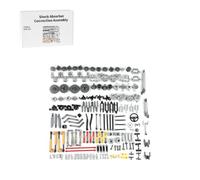 LootPop Kit de pièces de rechange Technique - Suspension, verrouillage différentiel et plaque tournante 169 pièces - Compatible avec Technic et sur mesure standard