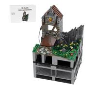 LootPop MOC-207813 B2 Burg Hohengeroldseck - Kit de construction extérieur pour porte de château médiéval - Kit de construction extérieur pour MOC-207737 Château Hohengeroldseck (2664 pièces)