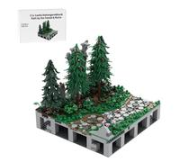 LootPop MOC-208076 C11 Burg Hohengeroldseck Kit de construction pour château médiéval - Chemin à travers la ruine forestière pour MOC-207737 Château Hohengeroldseck (1525 pièces)