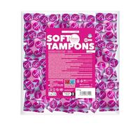 LOOVARA Soft Tampons MINI - 40 pièces en sachet pratique - Tampons ultra-doux sans fil de retrait pour une liberté discrète pendant le sport, la natation, le sauna & l’intimité - Taille compacte