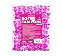 LOOVARA Soft Tampons PROFESSIONAL - 40 pièces - Tampons doux et confortables sans fil de retrait - Taille plus grande pour un maintien sûr et stable - Discrets & hygiéniques pour le sport, le sauna