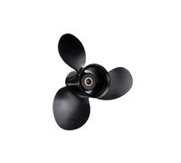 LOOwAH Hélice Hors-Bord Universelle 48pouces, Compatible 6-15ch, 828154 A12. 9x8, Alliage d'aluminium Marin, 8dents cannelées, 3pouces, Rotation Standard.