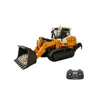 LooWindoer Excavatrice RC 1:50 avec télécommande précise, B | Changement de direction contrôlé, fonctions sonores, alliage de zinc + ABS + MABS + construction PP