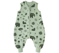 Looxii Gigoteuse Bébé avec Pieds Coton Gigoteuse Tog 1.0 sac de Couchage Toute l'année pour 6-18 Mois Enfants Garçons Filles 70cm