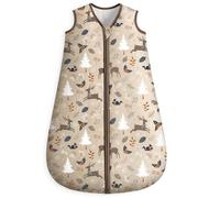 Looxii Gigoteuse d'hiver pour Bébé Coton 2.5 TOG Sac de Couchage Chaud Gigoteuse Naissance Hiver Fermeture éclair pour Nouveau-né Garçons Filles 6-12 Mois