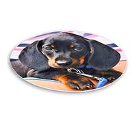 LOOXIS Photo comestible personnalisée ronde, à personnaliser - Anniversaire, Baptême, Mariage - Dessous de plat, rond 20cm de diamètre