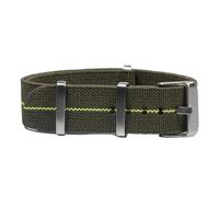 LOPAKACTAG Bracelet de montre élastique en nylon bleu/rouge 20 mm 22, style militaire, inspiré des sacs parachutes(30,20mm)