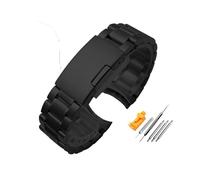 LOPAKACTAG Bracelet de montre en acier inoxydable 20 mm et 22 for Casio EDIFICE EFV-540 500 EFS-S510 EFB-650 EQB-501 EFR-303L/303D(3103 black,24mm)
