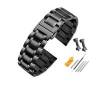 LOPAKACTAG Bracelet de montre en acier inoxydable 20 mm et 22 for Casio EDIFICE EFV-540 500 EFS-S510 EFB-650 EQB-501 EFR-303L/303D(3101 black,18mm)