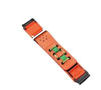 LOPAKACTAG Bracelet de montre en nylon for fixation rapide for Garmin Fenix 8, 7, 7X, 6, 6X Pro, 5, 5X Plus (26 mm et 22 mm) Epix 3, 3HR/Gen 2/51(Orange,26mm)