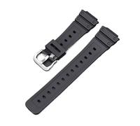 LOPAKACTAG Bracelet de montre en résine et acier inoxydable massif avec boucle for Casio G-Shock séries DW5600, GW5000, GW5035 DW-6900(Black-Steel-K5)