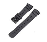 LOPAKACTAG Bracelet de montre en résine et acier inoxydable massif avec boucle for Casio G-Shock séries DW5600, GW5000, GW5035 DW-6900(Black-Black-K5)
