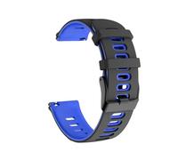 LOPAKACTAG Bracelet de montre en silicone 22 x 20 mm for HUAWEI WATCH GT 4 Pro 46, 3 SE 2 42 et HONOR Magic Watch4 GS(Blue White,20mm)