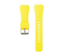 LOPAKACTAG Bracelet de rechange en silicone souple for Zeblaze Vibe 7/7 Pro/For Beyond 2/For Stratos GTS Pro (22 mm)(Gum yellow,Zeblaze GTS Pro)