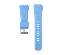 LOPAKACTAG Bracelet de rechange en silicone souple for Zeblaze Vibe 7/7 Pro/For Beyond 2/For Stratos GTS Pro (22 mm)(Gum light blue,Zeblaze Vibe 7)