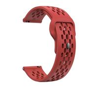 LOPAKACTAG Bracelet de sport en silicone for Amazfit Active/Active 2, compatible avec les modèles Balance, Bip 6, 5, 3, Pro, GTR4, et GTS 4 Mini (20 22 mm largeur)(Red,For 20mm Width)