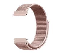 LOPAKACTAG Bracelet en nylon for Garmin Forerunner 55, 165, 265, 965, 255, Active 5, Vivomove Trend, Vivoactive et Venu 3/2(Rose pink,20mm)