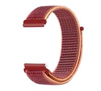 LOPAKACTAG Bracelet en nylon for Garmin Forerunner 55, 165, 265, 965, 255, Active 5, Vivomove Trend, Vivoactive et Venu 3/2(Plum color,20mm)