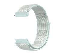 LOPAKACTAG Bracelet en nylon for Garmin Forerunner 55, 165, 265, 965, 255, Active 5, Vivomove Trend, Vivoactive et Venu 3/2(Light cyan,20mm)