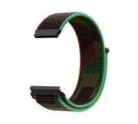 LOPAKACTAG Bracelet en nylon for Garmin Forerunner 55, 165, 265, 965, 255, Active 5, Vivomove Trend, Vivoactive et Venu 3/2(Unity mosaic,20mm)