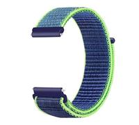 LOPAKACTAG Bracelet en nylon for Garmin Forerunner 55, 165, 265, 965, 255, Active 5, Vivomove Trend, Vivoactive et Venu 3/2(Lime,20mm)