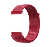 LOPAKACTAG Bracelet en nylon for Garmin Forerunner 55, 165, 265, 965, 255, Active 5, Vivomove Trend, Vivoactive et Venu 3/2(Chinese red,22mm)