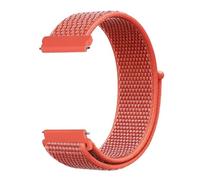 LOPAKACTAG Bracelet en nylon for Garmin Forerunner 55, 165, 265, 965, 255, Active 5, Vivomove Trend, Vivoactive et Venu 3/2(Apricot peach,22mm)