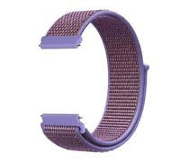 LOPAKACTAG Bracelet en nylon for Garmin Forerunner 55, 165, 265, 965, 255, Active 5, Vivomove Trend, Vivoactive et Venu 3/2(Lilac,20mm)