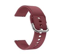 LOPAKACTAG Bracelet en silicone 20 mm/22 mm for Amazfit GTS 4/3/2e/GTS2 Mini/GTR 42 mm/47 mm/GTR 4/3 Pro/2/2e - de montre sport(Wine red S12,20mm watch band)
