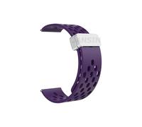LOPAKACTAG Bracelet en silicone for Samsung Galaxy Watch 4, 5, 6, 7, 4/6 Classic Active 2, Amazfit Bip 3 et Huawei GT4/GT3 2e(S-Deep Purple,4 6 Classic 46mm47mm)