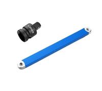 LOPAKACTAG Clé d'extension professionnelle for décalage nul, outil de réparation moto for espaces restreints, 1/2 po, 1/4, 3/8, ensemble domestique(Type B)