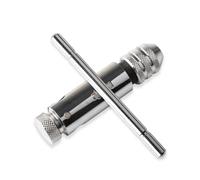 LOPAKACTAG Clé for cliquet for filetage métrique réglable, outils de taraudage manuels, argent M3-M8, positif et négatif, porte-taraud(7PCS SET)