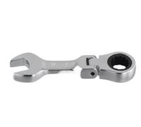 LOPAKACTAG Clé for cliquet for manche court, outil manuel de réparation for double usage et for économie d'énergie, motif fleur prunier, 8 mm for 17(10mm)