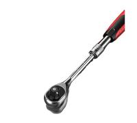 LOPAKACTAG Clé for cliquet rétractable et extensible for 72 dents, entraînement 1/4", 3/8", 1/2", for dégagement rapide douille réversible(1-2)