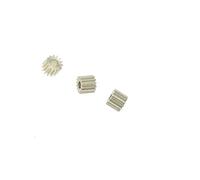 LOPAKACTAG Lot de 5 engrenages 0, m, module 14 dents, pignon métallique en laiton, adapté for moteurs for arbre 1,98 mm et 2, transmission for broche(ID 1.98mm THK 12mm)