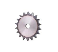 LOPAKACTAG Pignon de chaîne plat 08B 1/2" 10-45 dents en acier A3, pas 12,7 mm, épaisseur, pignon, d'entraînement industriel(08B-1I2 12 Teeth)