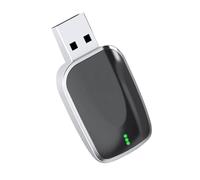 LOPAMCGH Adaptateur CarPlay sans Fil pour Audi Q3 2020 2021 2022 2023 2024, Convertit CarPlay Filaire en Adaptateur sans Fil pour Android Auto, Dongle Plug and Play Rapide et Stable