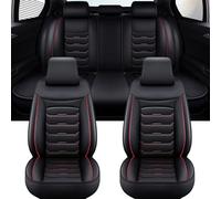 LOPAMCGH Housses de Siège Voiture pour Kia K900 2000 2001 2002 2003 2004 2005-2023, Kit Avant & Arrière, Protection Étanche et Respirante, Cuir Ensembles de Housses Siège, Installation Facile