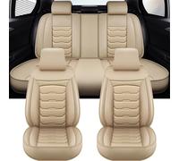 LOPAMCGH Housses de Siège Voiture pour Mercedes Benz E Class Cabriolet E200/E200d/AMG E53/E63 3doors 2016-2022, Kit Avant & Arrière, Protection Étanche et Respirante, Cuir Ensembles de Housses Siège