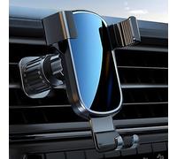 LOPAMCGH Support Téléphone Voiture pour Nissan Tiida Versa Sunny Murano Rogue Xterra, 360° Rotation Porte Téléphone Grille D'aération, avec Pince Alliage, Antidérapant et Absorption des Chocs