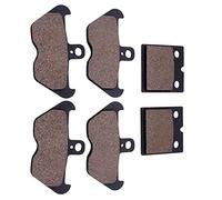 LOPART Kit De Plaquettes De Frein Métalliques Avant Arrière Moto pour BMW K 1200 LT RS K1200RS K1200LT 1996-2010 K100 K100RS K 100 1989-1992 K1100 LT Accessoires (Color : Front and Rear)