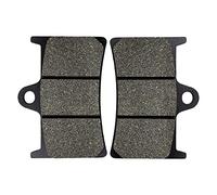 LOPART Plaquettes De Frein Avant Ou Arrière De Moto pour Yamaha XV 1900 A Midnight Star 2006 2007 2008 2009 2010 2011 2012 Accessoires (Color : 1 Pair Front)