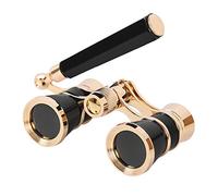 Lopbinte Telescope A Lentille D'Enduit Binoculaire pour Opera 3X25 Noir Lunettes pour Opera Lunettes De Theatre Enduit Poignee De Lunettes pour Dame Cadeaux pour Femmes Filles